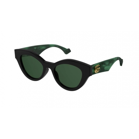 Gucci GG0957S 001 | Montatura: nero verde | Lenti: verde sfumate