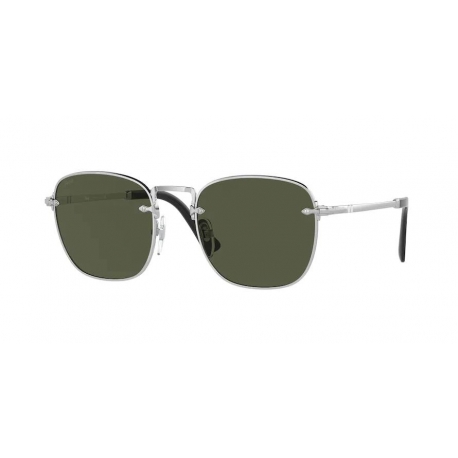 Persol PO2490S 518/31 | Frame: silver | Lens: green