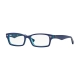 Ray-Ban Junior RY1530 3587 | Frame: top blue on azure transparent