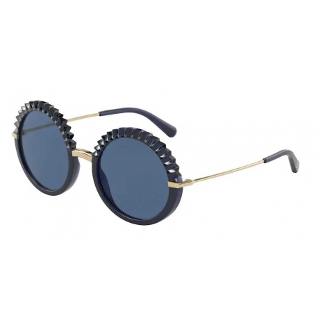 Dolce & Gabbana DG6130 309480 | Frame: opal blue | Lens: dark blue