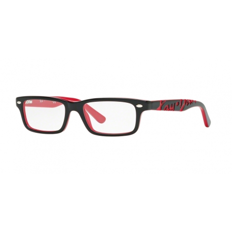 Ray-Ban Junior RY1535 3573 | Frame: top black on red