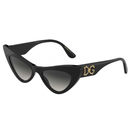 Dolce & Gabbana DG4368 501/8G | Frame: black | Lens: grey gradient