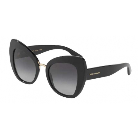 Dolce & Gabbana DG4319 501/8G | Frame: black | Lens: grey gradient