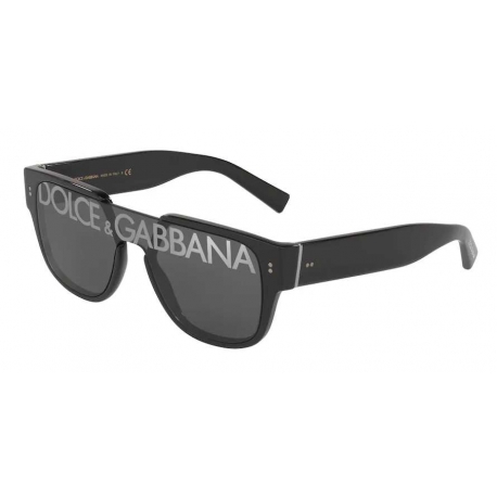 Dolce & Gabbana DG4356 501/M | Montatura: nero | Lenti: grigio scuro sfumate argento