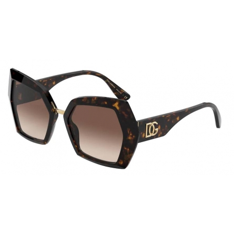 Dolce & Gabbana DG4377 502/13 | Montatura: avana | Lenti: marrone sfumate marrone scuro
