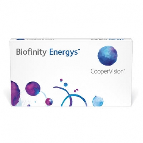CooperVision Biofinity Energys | Type: spherical for myopia and hypermetropia | Life: monthly disposable