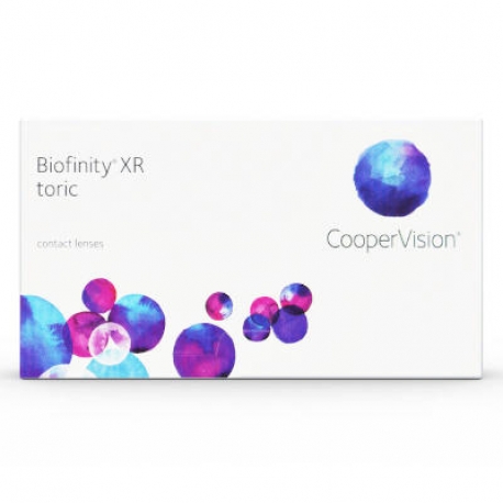 CooperVision Biofinity XR toric | Type: toric for astigmatism | Life: monthly disposable