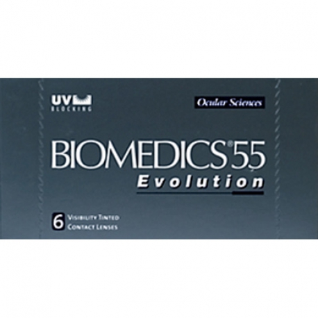 CooperVision Biomedics 55 Evolution | Tipologia: sferiche | Durata: mensili usa e getta