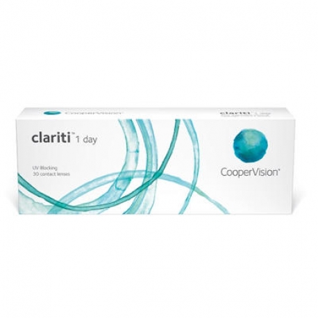 CooperVision clariti 1 day | Type: spherical for myopia and hypermetropia | Life: daily disposable