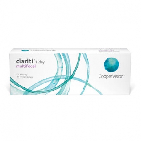 CooperVision clariti 1 day multifocal | Type: multifocal for presbyopia | Life: daily disposable