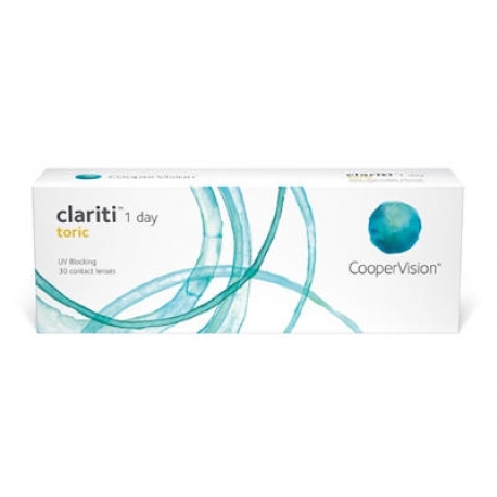 CooperVision clariti 1 day toric | Type: toric for astigmatism | Life: daily disposable
