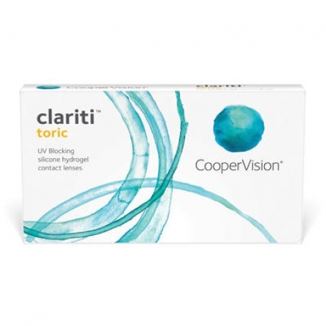 CooperVision clariti toric | Type: toric for astigmatism | Life: monthly disposable