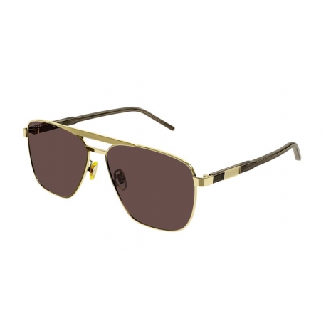 Gucci GG1164S 002 | Frame: gold brown | Lens: brown gradient