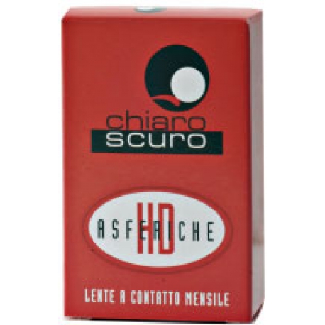 Chiaro Scuro HD | Type: aspherical for myopia and hypermetropia | Life: monthly disposable