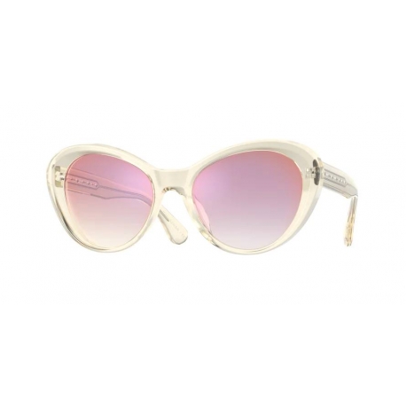 Oliver Peoples OV5420SU Zarene 1692H9 | Frame: pale yellow | Lens: pink gradient mirror