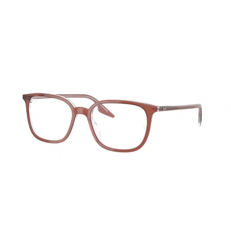 Ray-Ban RX5406 8171 | Frame: brown on transparent