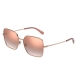 Dolce & Gabbana DG2242 12986F | Montatura: oro rosa | Lenti: sfumate rosa a specchio rosa