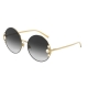 Dolce & Gabbana DG2252H 13348G | Frame: gold, black | Lens: grey gradient