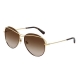 Dolce & Gabbana DG2261 134413 | Frame: gold, brown | Lens: brown gradient