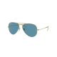 Ray-Ban RB3025 Aviator Large Metal 9196S2 | Frame: gold | Lens: polarized blue