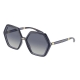 Dolce & Gabbana DG6167 33244L | Frame: chevron, transparent blue | Lens: light grey gradient dark blue