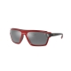 Ray-Ban RB4370M F6236G | Frame: red on rubber black | Lens: grey mirror silver