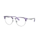 Ray-Ban RX6396 3130 | Frame: transparent violet on silver