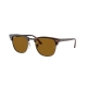 Ray-Ban RB3016 Clubmaster W3388 | Frame: havana | Lens: brown